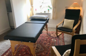 Greenwich acupuncture clinic treatment room